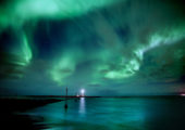 Spectacular Footage of Aurora Borealis