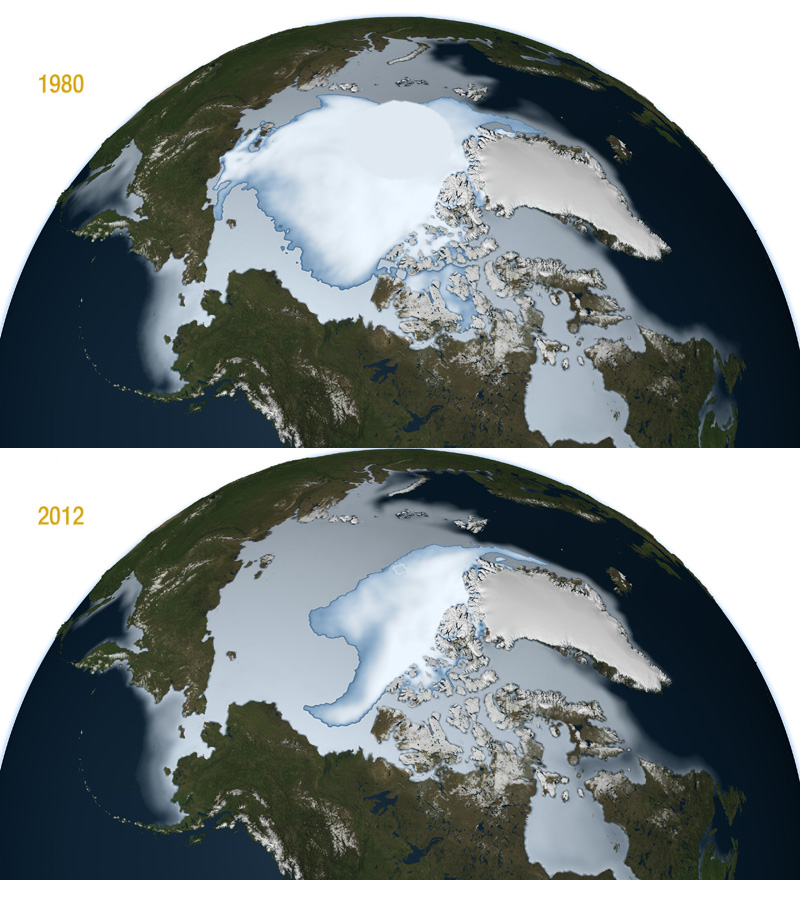 sea ice comparison